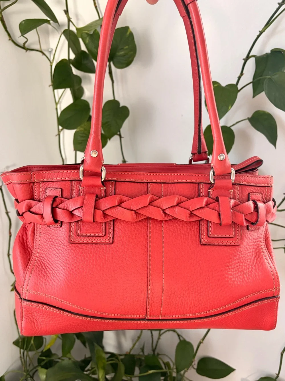 Coach vibrant coral